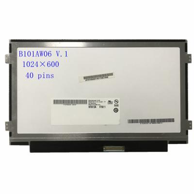 China LAPTOP 10.1 inch laptop led lcd screen 1024*600 B101AW06 V.0 V.1 for ACER ONE D255 D260 D257 D270 for sale