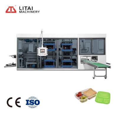 China Plastic Products CHINA LITAI Compact Three Station Thermoforming Machine for sale