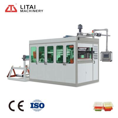 China Automatic Disposable Plastic Cups Disposable Glass Cup Thermoforming Machine for sale