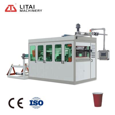 China High Quality Cups Hot Product Thermoforming Machine Factory For Making Ice Cream Yogurt Disposable Plastic Cup for sale