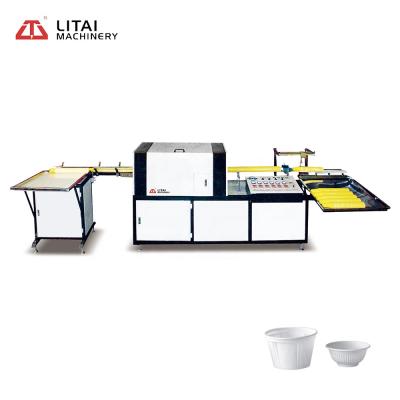 China Plastic Cup Crimping Top Quality Plastic Cup Rim Rolling Machine With Convenient Operation for sale