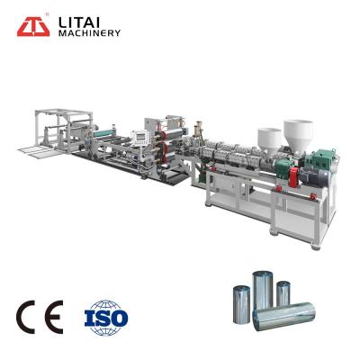 China Sheet PP Polystyrene Sheet Producing Line Machine Single Layer Automatic Extruded Plastic Extrusion Machine Supplied for sale