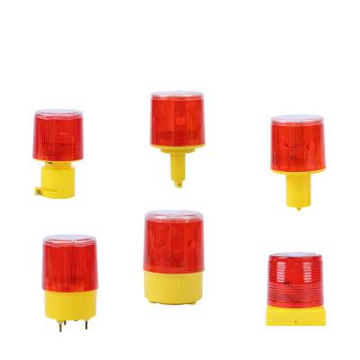 China High Brightness Waterproof Wireless Solar Powered Warning Light Led Traffic Flashing Warning Light with Rechargeable Battery for Safety for sale