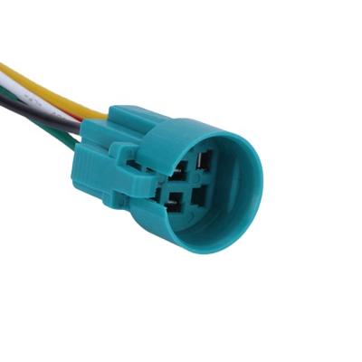 China Factory Electronic Supply 19mm Universal Push Button Switch Connector Cable 150mm Common Terminal Wiring Harness for sale