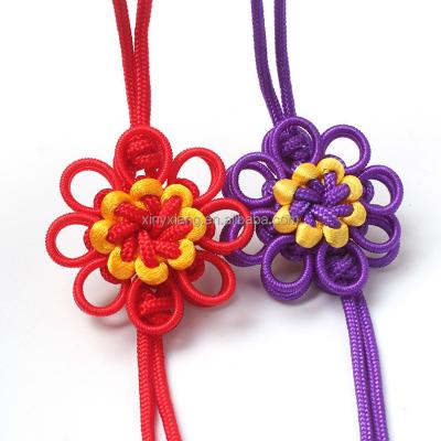 China Factory custom Chinese Flower Knotting, handmade Chinese knot pendant New Year ornaments ornaments hand-knit home ornaments for sale