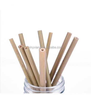 China Factory Wholesale Reusable Bamboo Straws, Reusable Organic Natural Bamboo Straws, Eco-Friendly Biodegradable Drinking Straws for sale