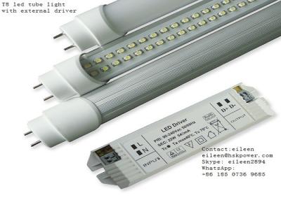 China 2800-6500k Led T8 Replacement Bulbs , Led T8 Replacement Lamps Energy Saving for sale