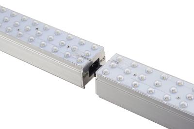 China Continuous Run Suspended LED Linear Lighting Dust Proof HSE-LR4R-054W for sale