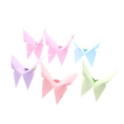 China Wholesale DIY Folk Art Horse/Fish/butterfly origami folded paper for wedding for sale