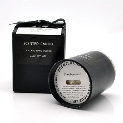 China Romantic Statistical Scented Black Nordic Aromatherapy Candle Aromatherapy Candle Cup for sale