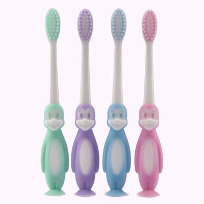 China Eco - Friendly Kid Animal Toothbrush Set , Kids Children Colorful Soft Toothbrush for sale