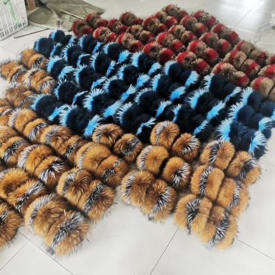 China Wholesale Fashion Trend China Color Big Seller Fox Fur Slides Custom Made Fluffy Fur Slippers For Women for sale