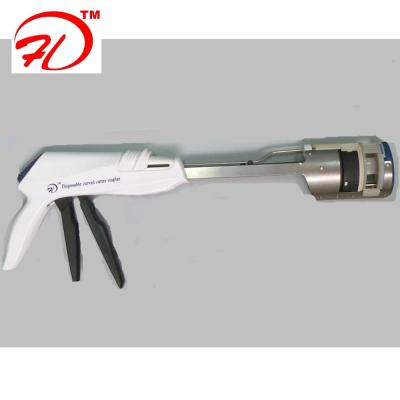 China Surgical Cutter Disposable Curved Stapler (Titanium) /Manufacturer for sale