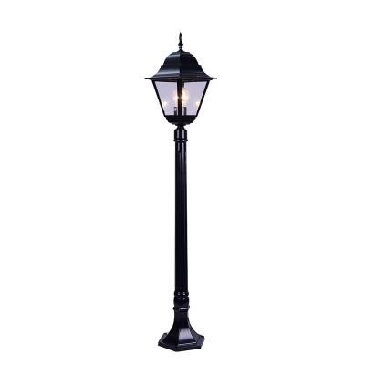 China Garden Long Hours Yard Position Lamp Outdoor Metal Landscape Graphite Light for sale