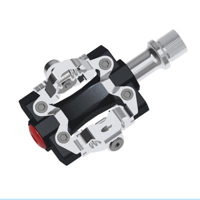 China Mountain Bikes MTB Bike Self-lock Pedal Speed ​​Bicycle Fast Aluminum Clipless Pedal With Cleat for sale