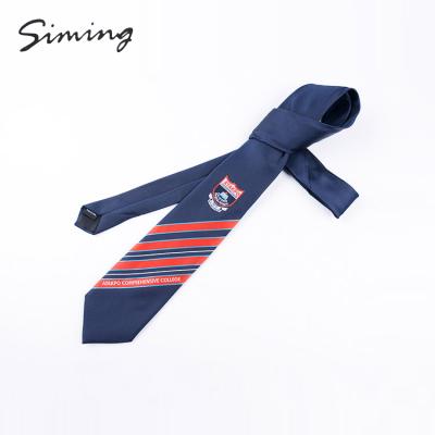 China Woven Two Side Brushed Jacquard Microfiber Fabric Handmade Customized Tie for sale