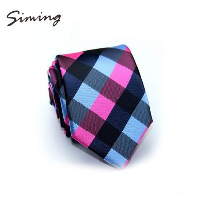 China New high quality hot-selling men's fashion colorful hand made Italian 100% cheap custom made silk men's ties Smts0517 for sale