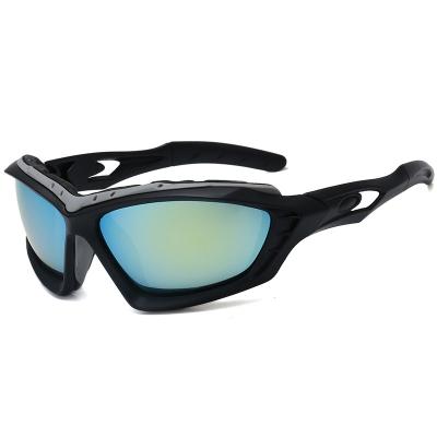 China Windproof Mecha Style Cycling Outdoor Sports Sunglasses Wholesale Men's Outdoor Sports Cycling Sunglasses for sale