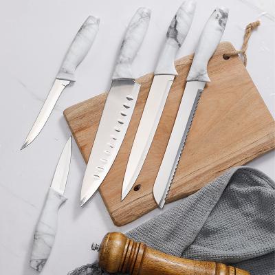 China Disposable Factory direct sale 6inch stainless steel kitchen chef knife with pp handle for sale