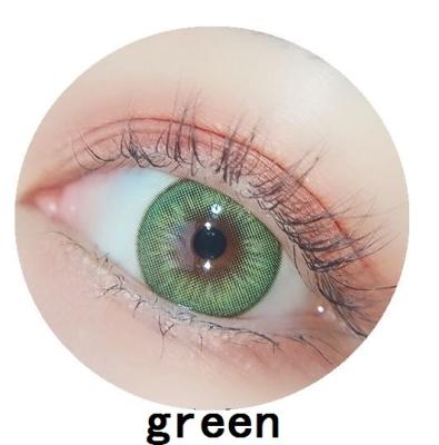 China New Arrival Seattle Contact Lens Green Natural Colored Hot Selling Cosmetic Soft Lens Made In Korea Seattle for sale