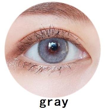 China New Arrival 2 Tone Mirage Contact Lens Color Contact Lenses 14mm Gray Soft Mirage for sale