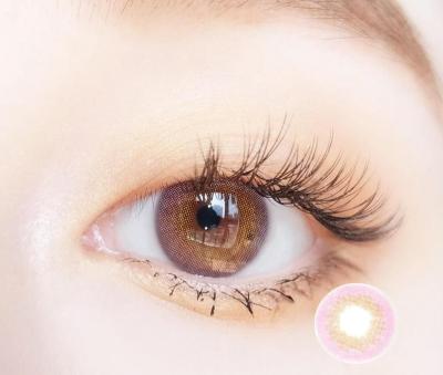 China new arrival russian pink color contact lens eye contact lenses cosmetic lens size 14 mm russian for sale