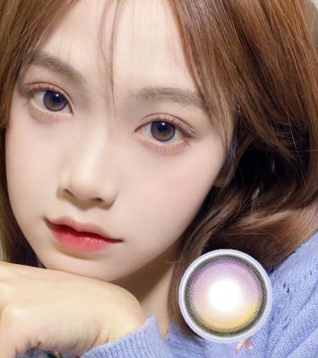 China new arrival Moonnight voilet color contact lens contact lenses cycle eye contacts lens cosmetic size 14mm Moonnight veil for sale