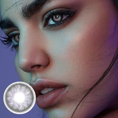 China new arrival color ME51 contact lens opal gray cosmetic contact lens eye contacts lens size 14 mm opal opal for sale