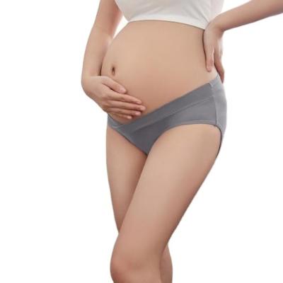 China Pregnant Women Antibacterial Underwear Plus Size Underwear Maternity Breathable V Shape Maternity Underwear for sale