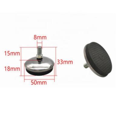 China Contemporary M8x50x15mm Leveling Feet Leveling Glide With M6 M8 M10 50mm Screw Base for sale