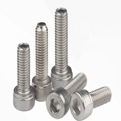 China Pan Stainless Steel Knurled Head DIN 912 Socket Cap Screw for sale