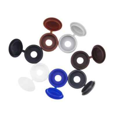 China Flat plastic cover for the screw for sale