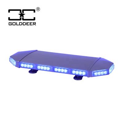 China Emergency Vehicle LED Warning Lights Manufacturer Security Mini Flashing Light Bar With Magnet TBD08966-14-4T for sale