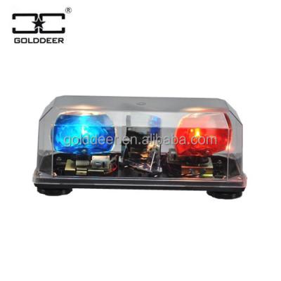 China TBD02951 Police Light Bar Halogen Emergency Rotating Mini Warning Rotating Light Bar for sale