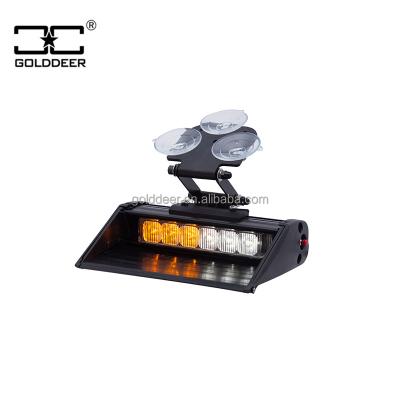 China Decoration Ambulance Visor Led Strobe Lights With Suction Cup for sale