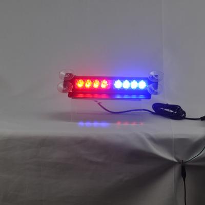 China Automotive Industry Mini 12v High Intensity Suction Cups Led Lights Visor Strobe Led Lights For Security Patrol Car for sale