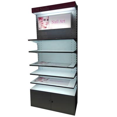 China With Led Shelf S Light Wholesale Furniture Cosmetics Show Rack With High Quality Comfortable Price for sale