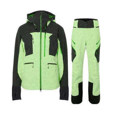 China Hot Sale Women's Breathable Ski Jackets And Pants Waterproof Custom Made High Quality Ski Jacket Pants Sets for sale