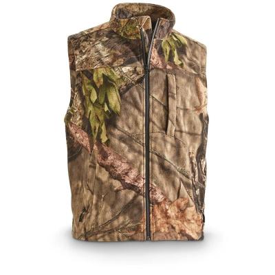 China High Quality Anti-Shrink Fleece Hunting Vest Camouflage Hunting Vest Custom OEM for sale