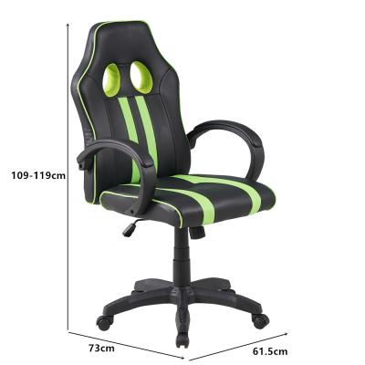 China New Product Adjustable Computer Gaming Chair 360 Swivel Ergonomic (Height) Swivel Ergonomic PU Racing Gaming Chairs. for sale