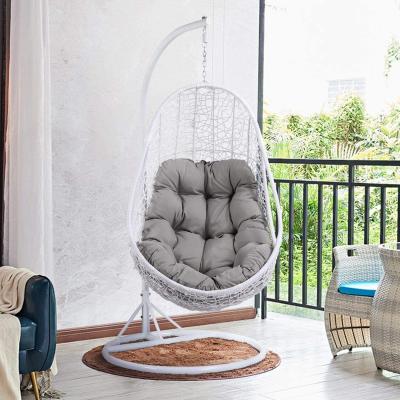 China 2022 Modern Modern Indoor Egg Garden Swing Chairs Swing Chair Outdoor Furniture Outdoor Furniture 1pc/1 Ctn Metal for sale