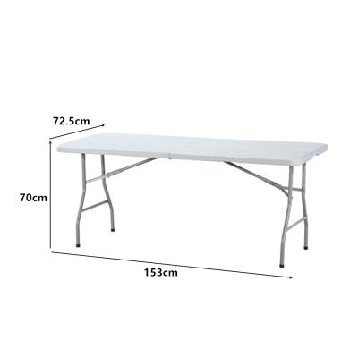 China 2021Outdoor Furniture Modern Family Simple Folding Table Party Modern Portable Table Folding Garden Outdoor Dining Table. for sale