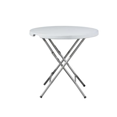 China Customized Modern Outdoor Furniture Simple White Plastic Portable Outdoor Multifunctional Dining Table. for sale