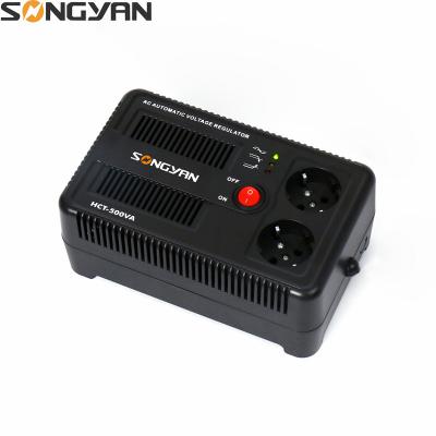 China SVC South Africa Portable Electric Voltage Regulator 500va AC Plug 220V Automatic Stabilizer Price for sale