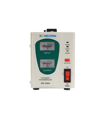 China SVC 500VA Dual Meter Display Relay Type Small Size Voltage Stabilizer Voltage-Stabilizer For 230v for sale