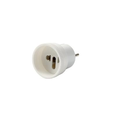 China Simple design residential/multi-purpose schuko conversion socket 220v universal voltage the power conversion socket outlet for sale