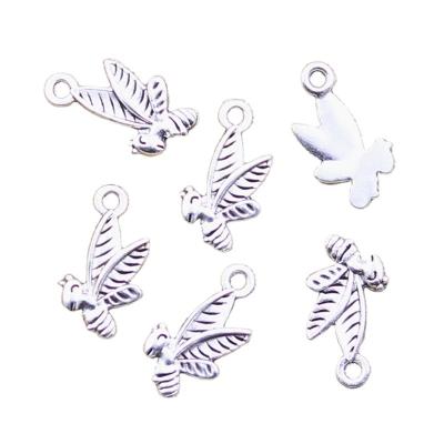 China Vintage Charms Honey Bee Hornet 19x11mm Handmade Making Fit, Vintage Color Tibetan Silver Pendants, DIY For Bracelet Necklace for sale