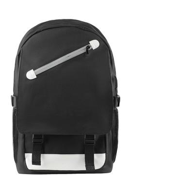 China Teen USB School Satchels Laptop Backpacks With USB Charging Port And Earphone Jack for sale