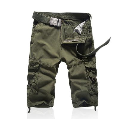 China Outer Size Plus Breathable Workwear Shorts Loose Overalls Trousers Pants Man Overalls Beaches Camouflage Capris Pants for sale