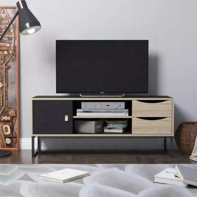 China Modern metal adjustable frame fujianhuayi wooden TV stand cabinet (the other) for living room for sale